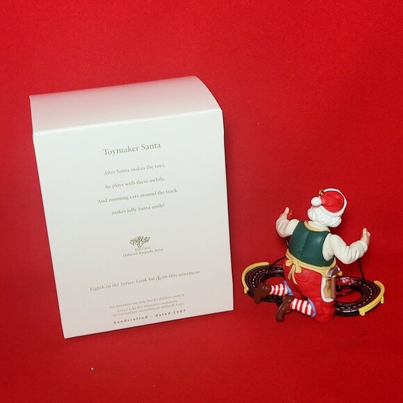 Hallmark Toymaker Santa Christmas Ornament 2007 - Picture 3 of 10